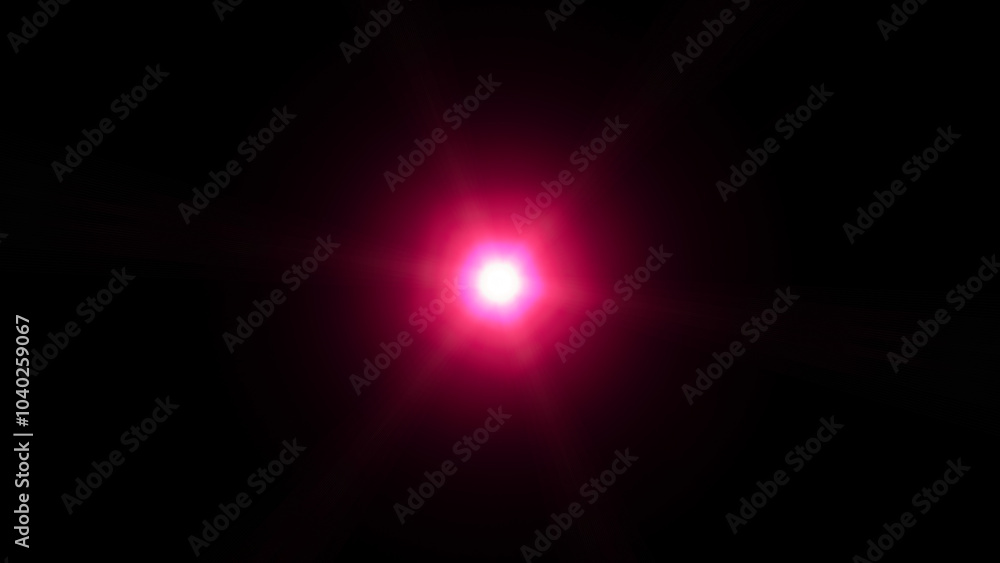 Obraz premium Abstract colorful light rays background with glowing energy and starry night elements