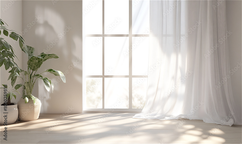 beige bright environment of the Empty room environment, a ray of sunlight fromthe bright glass window home styling beige bright environment of the Empty room environment, a ray of sunlight fromthe bright glass window home styling