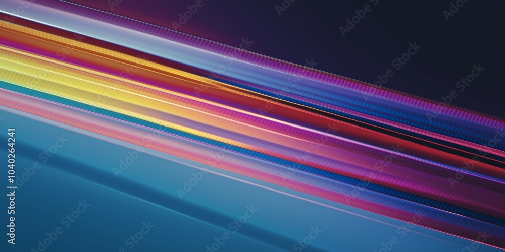 Vibrant abstract background featuring rainbow stripes and light texture in a minimalist design Vibrant abstract background featuring rainbow stripes and light texture in a minimalist design