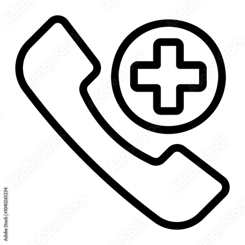 emergency call line icon