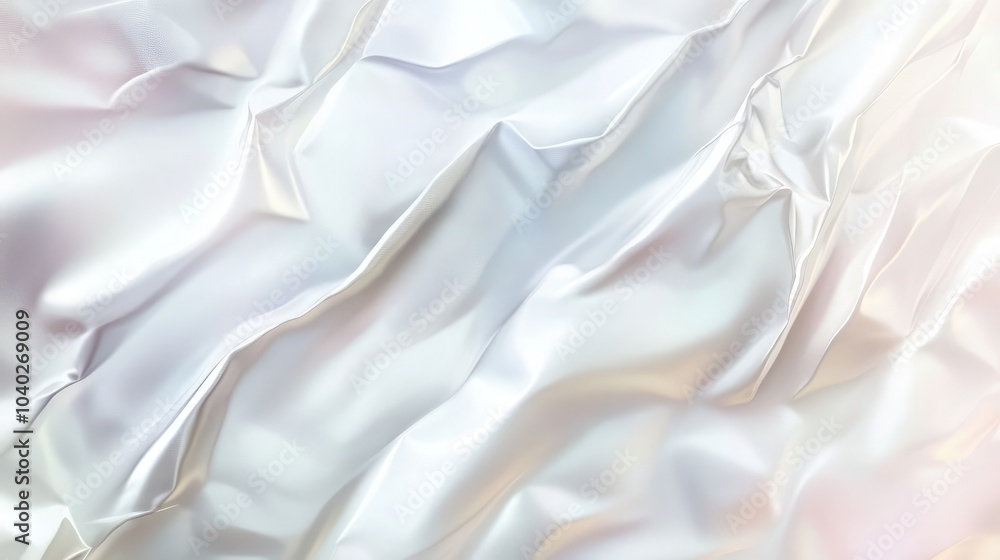 White holographic background with a pearlescent gradient, perfect for design projects White holographic background with a pearlescent gradient, perfect for design projects