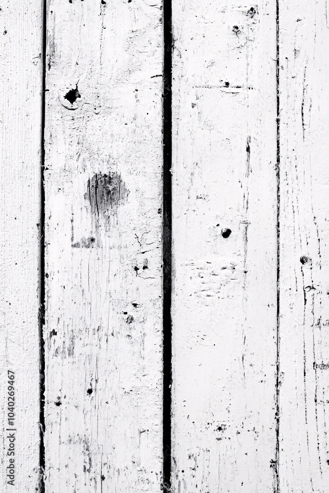 Fototapeta premium white weathered wood background texture