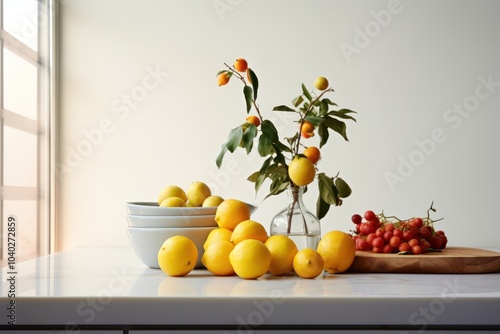 Fruits lemon plant food.