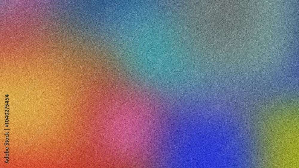 Bold Gradient with Grainy Noise Texture for Poster Art Bold Gradient with Grainy Noise Texture for Poster Art