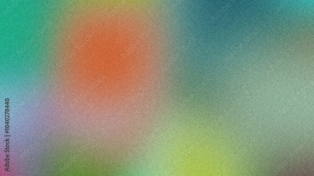 Bold Gradient with Grainy Noise Texture for Poster Art Bold Gradient with Grainy Noise Texture for Poster Art