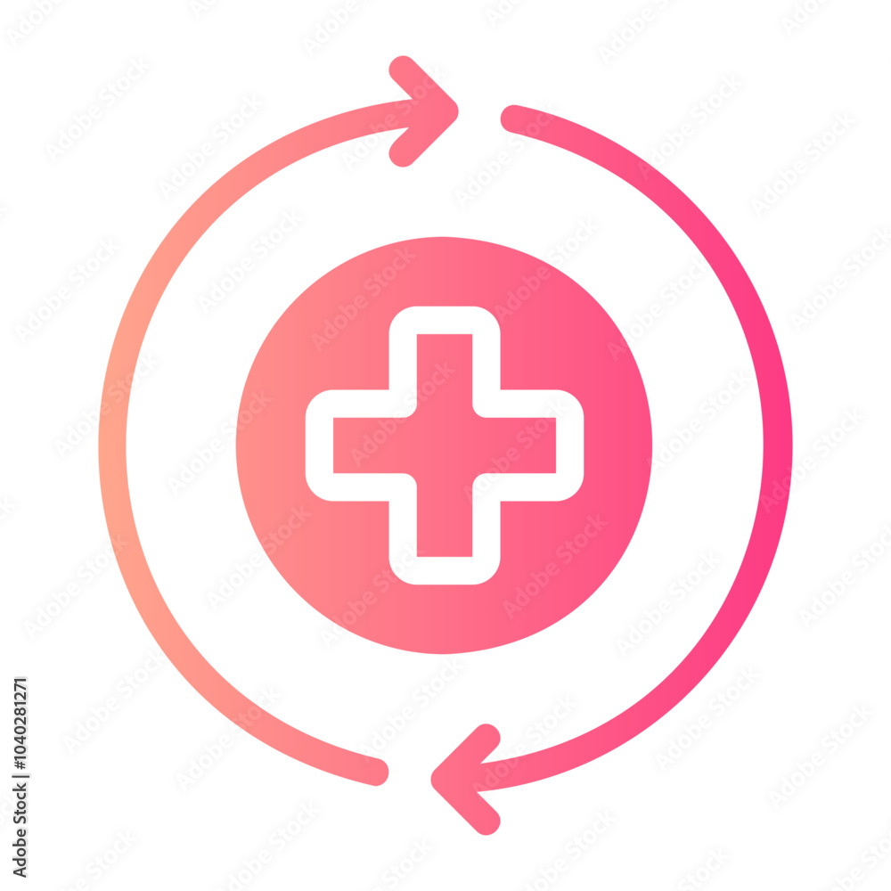 health gradient icon