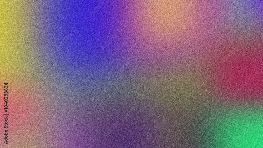 Bold Gradient with Grainy Noise Texture for Poster Art Bold Gradient with Grainy Noise Texture for Poster Art
