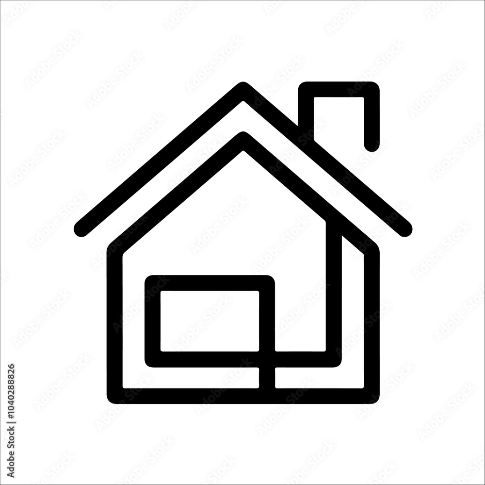 The house icon The house icon
