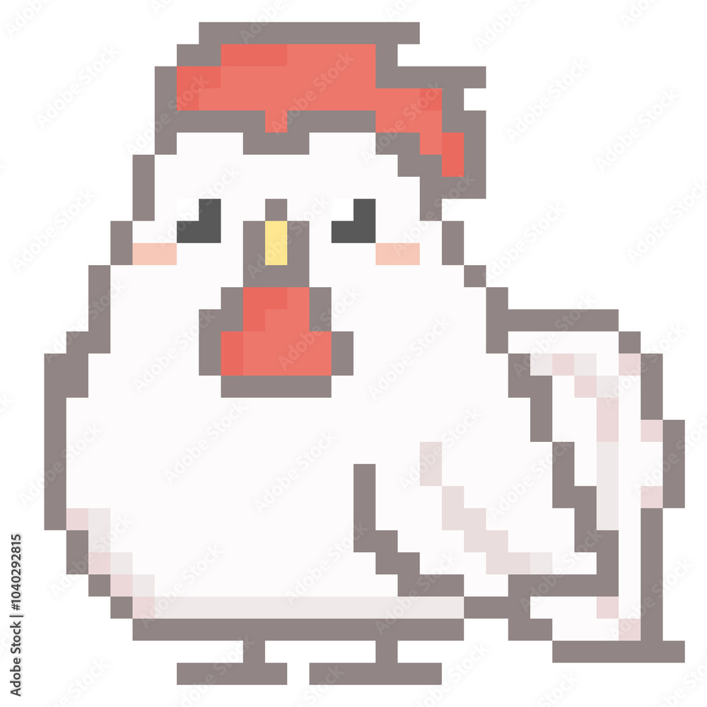 干支のイメージ, ドット絵, 酉, とり 干支のイメージ, ドット絵, 酉, とり