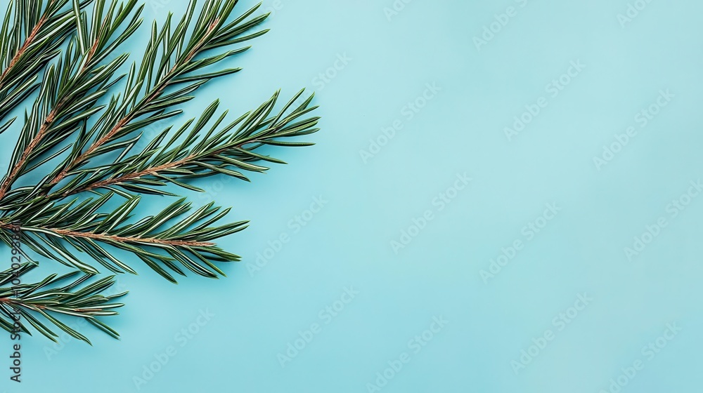 Closeup blueprint of a cedar tree branch, showcasing needle structure and growth pattern, botanical illustration, precision Closeup blueprint of a cedar tree branch, showcasing needle structure and growth pattern, botanical illustration, precision