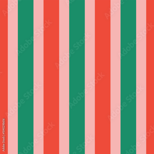 Christmas Stripes Pattern Christmas Stripes Background Red Green