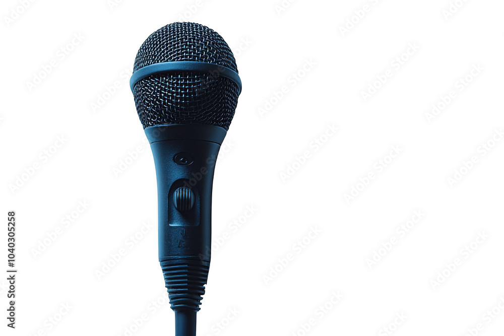 Lavalier Microphone Clip-On isolated on transparent background, png file, no background png file