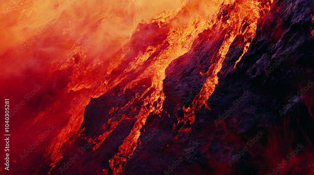 Abstract lava background. Volcanic magma. Abstract lava background. Volcanic magma.