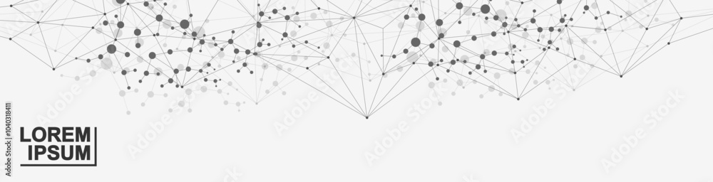 Global network connection website header or banner design. Abstract background with connecting dots and lines. Global business. Social network communication. Internet technology. Vector illustration Global network connection website header or banner design. Abstract background with connecting dots and lines. Global business. Social network communication. Internet technology. Vector illustration