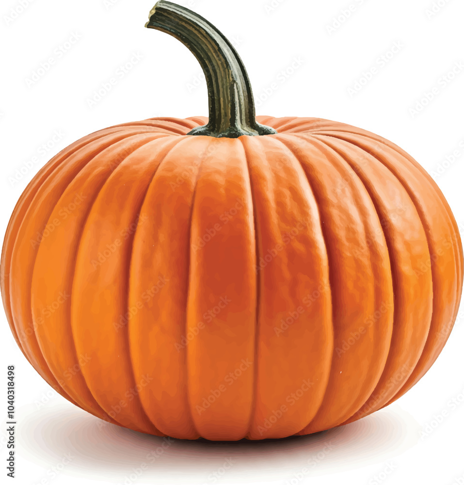 Obraz premium Pumpkin illustration with warm tones