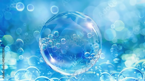 Abstract water bubble. EPS 8 vector file included