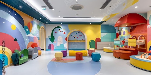 Fototapeta Naklejka Na Ścianę i Meble -  children in the playground