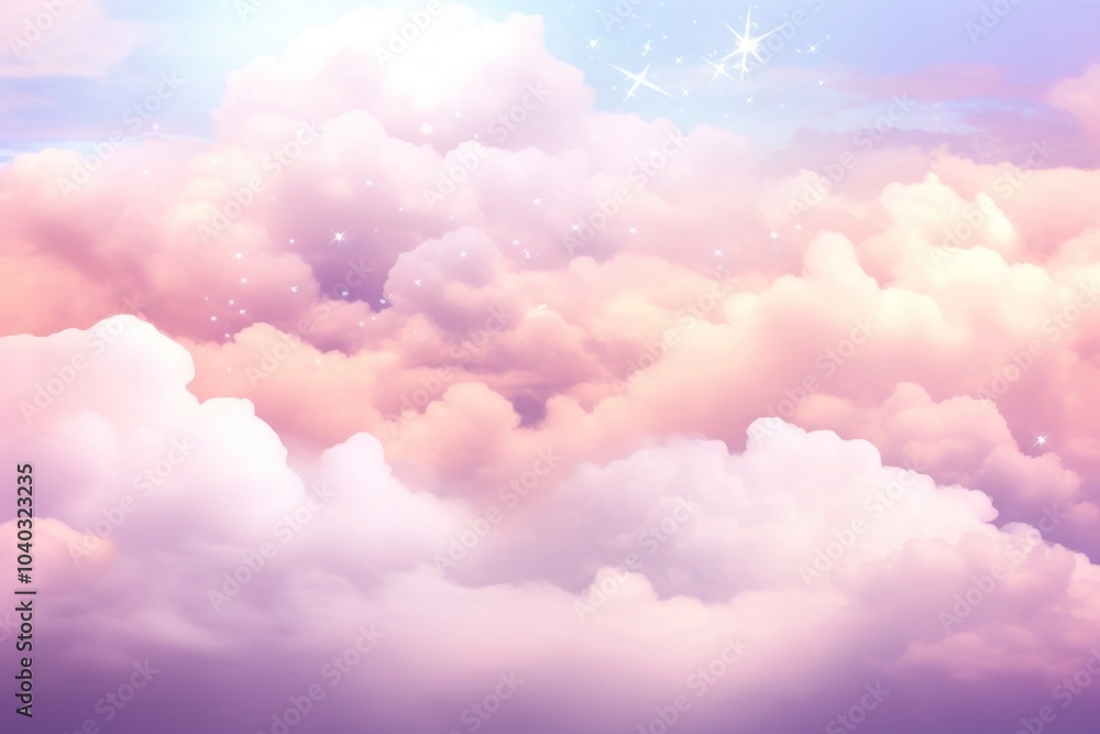 Pastel cloud with sparkle backgrounds outdoors nature. Pastel cloud with sparkle backgrounds outdoors nature.