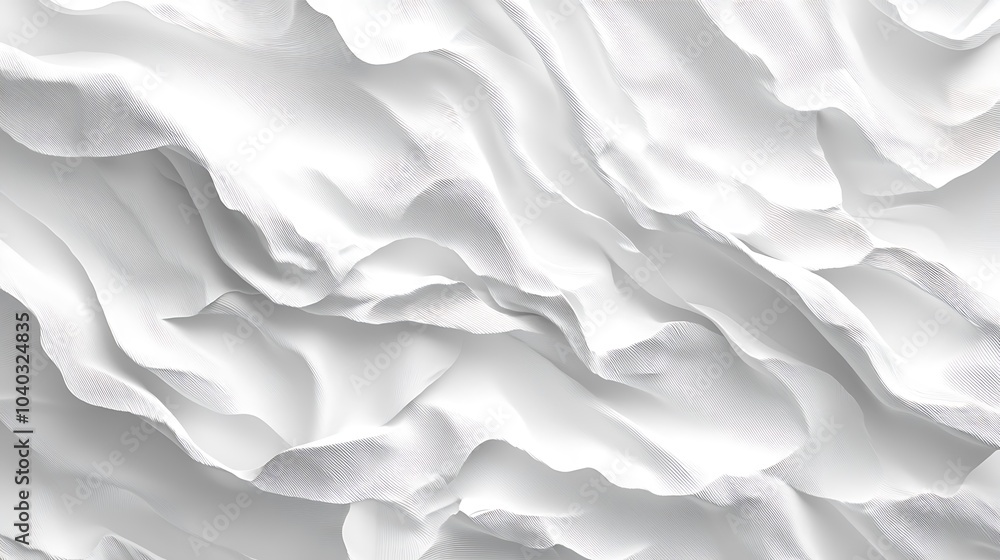 Obraz premium Clean White Background with Soft Textures
