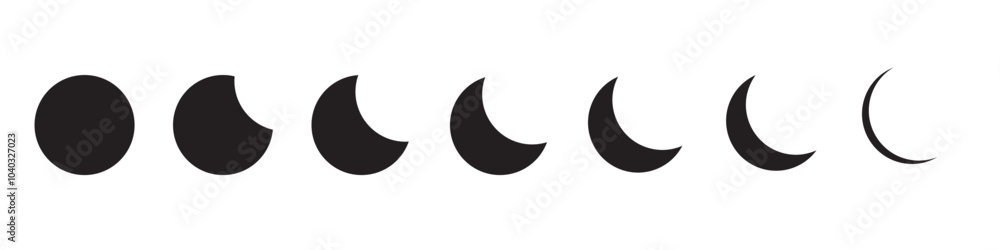 Moon stars icon set. night moon with stars vector symbol. half ramadan moon sign in black filled and outlined style. Moon stars icon set. night moon with stars vector symbol. half ramadan moon sign in black filled and outlined style.