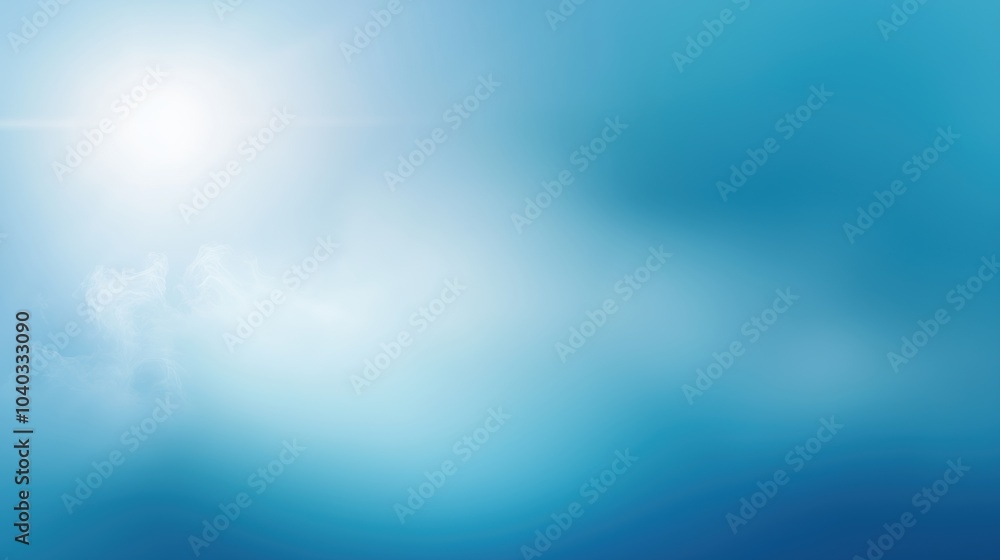 Abstract blue background featuring soft sun rays and gentle smoke effects. The light effect creates a dreamy atmosphere with blurred elements, making it ideal for creative designs. This high-quality b Abstract blue background featuring soft sun rays and gentle smoke effects. The light effect creates a dreamy atmosphere with blurred elements, making it ideal for creative designs. This high-quality b