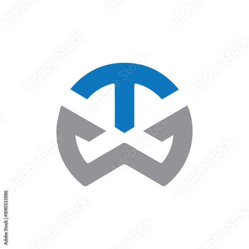 wt logo vector template, initial wt letter logo design, tw logo, initial tw letter logo design, ut logo for business.