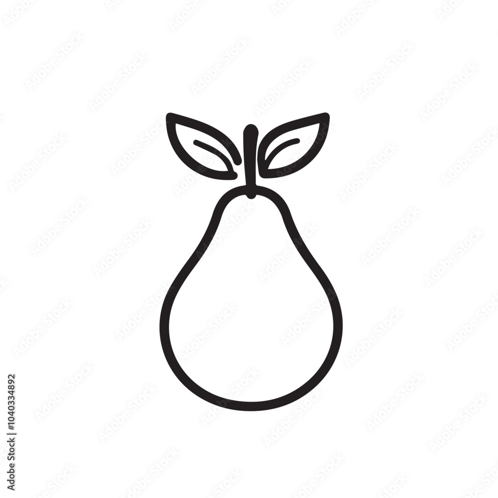 Pears In cartoon, hand-drawn flat style. image for social media, websites and UI. Isolated 2D vector design in logo, icon, sketch style, simple line vector, single color. AI Generative Art. Pears In cartoon, hand-drawn flat style. image for social media, websites and UI. Isolated 2D vector design in logo, icon, sketch style, simple line vector, single color. AI Generative Art.