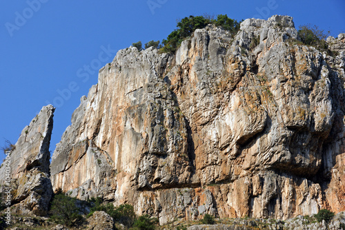 Ballikayalar Canyon is located in Gebze, Turkey. It is a popular tourist area. 