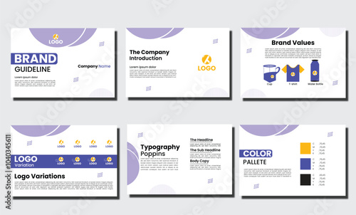 brand manual presentation design