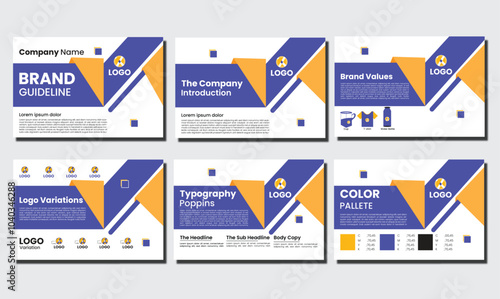 brand manual presentation design