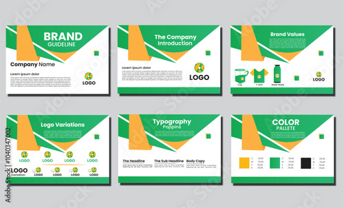 brand manual presentation design