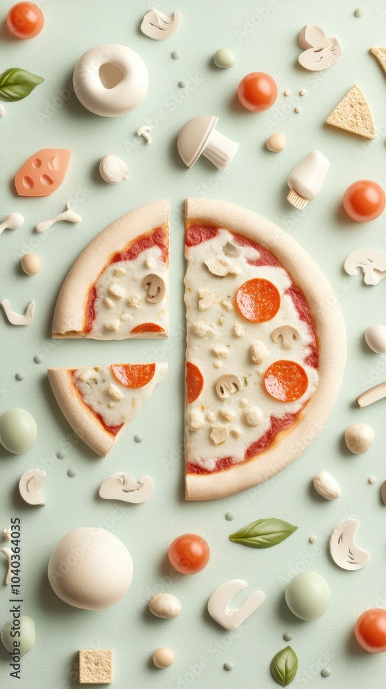 Steps for Creating a Flavorful Pizza Infographic Steps for Creating a Flavorful Pizza Infographic
