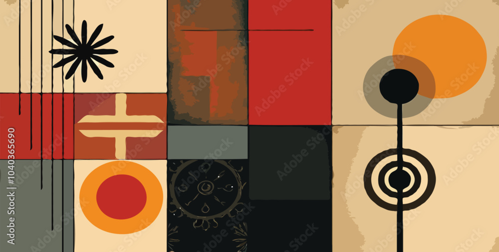 Obraz premium Geometric pattern