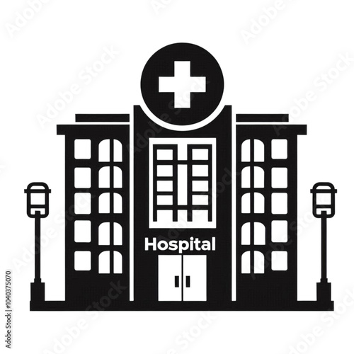 Icon of Hospital Building