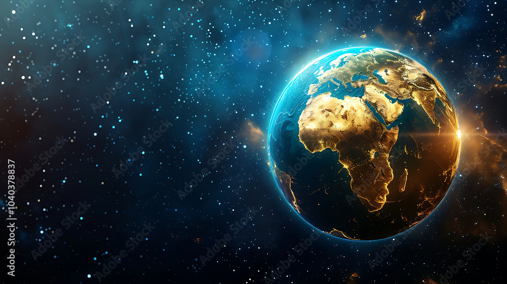 Obraz premium earth in space