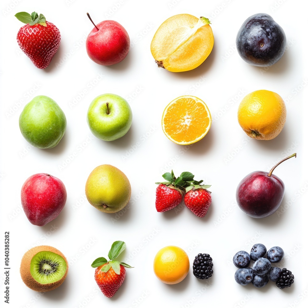 A colorful collection of fresh fruits vibrant varieties for healthy living and culinary delights A colorful collection of fresh fruits vibrant varieties for healthy living and culinary delights