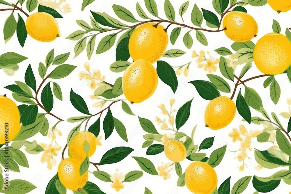 Lemons grapefruit pattern plant. Lemons grapefruit pattern plant.
