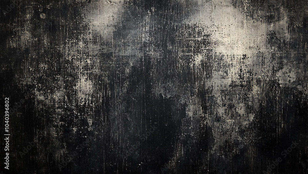 Fototapeta premium Black and white grunge texture background