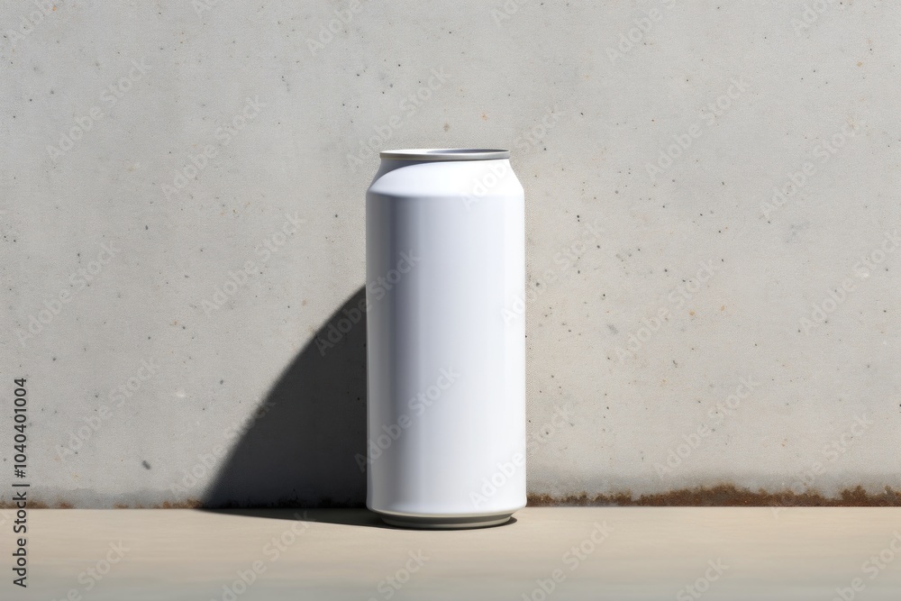 Beer can packaging white refreshment container. Beer can packaging white refreshment container.