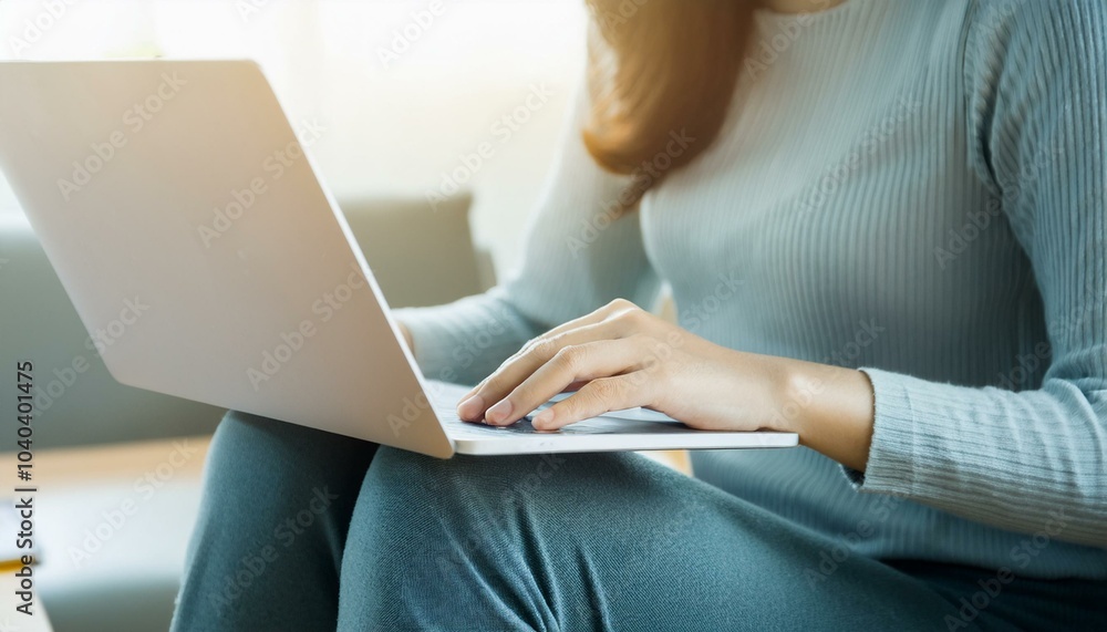 Naklejka premium Work From Home