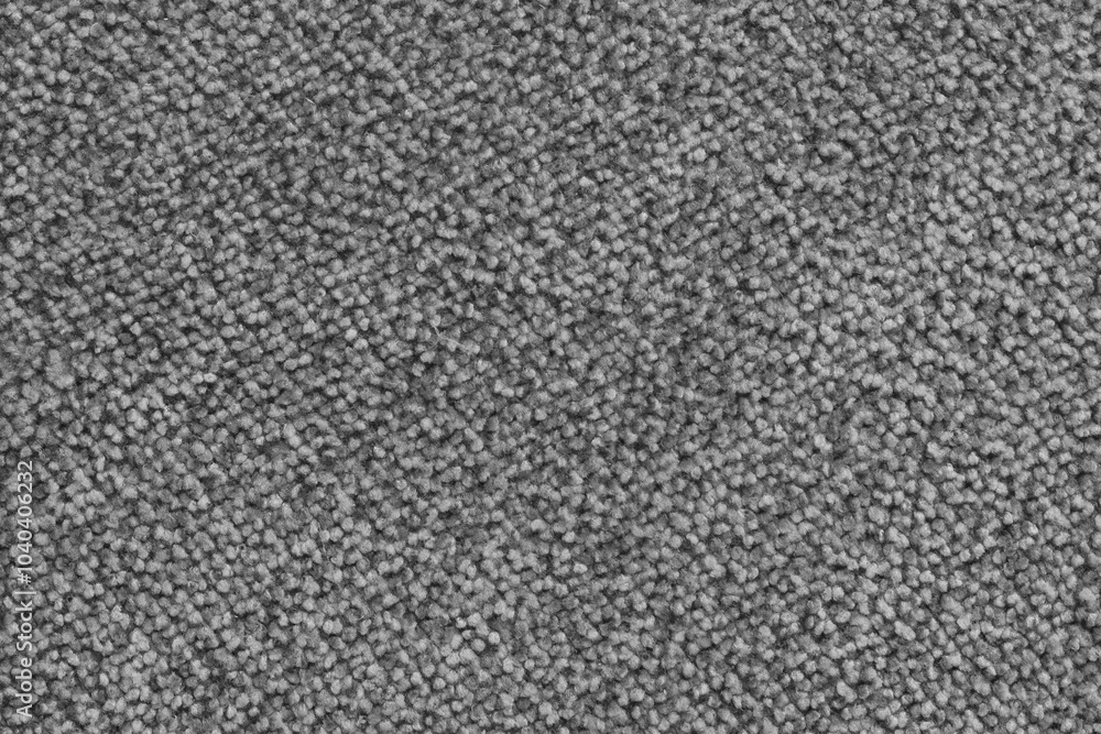 Fototapeta premium Plain gray colored fabric texture, carpet, upholstery structure, textile background