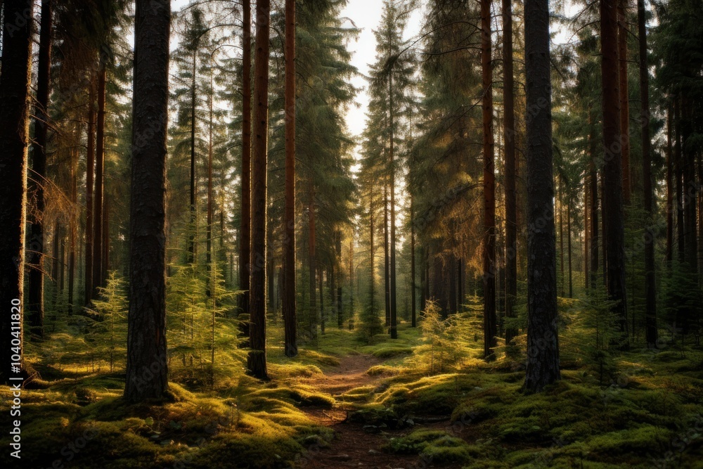 Forest wilderness sunlight woodland. Forest wilderness sunlight woodland.