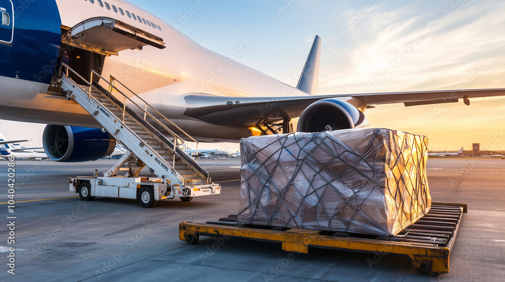 Ground Handling Operations for Cargo Plane at Airport Ground Handling Operations for Cargo Plane at Airport
