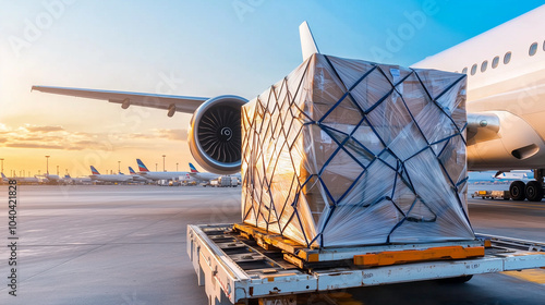 Efficient Air Cargo Loading at International Airport