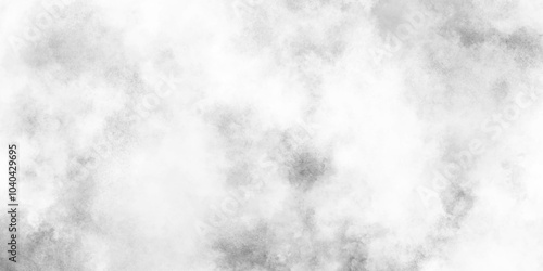 White painted marble texture or grunge, Movement of white smoke on canvas, white and gray aquarelle painted paper textured canvas element with cloudy stains and fogg.