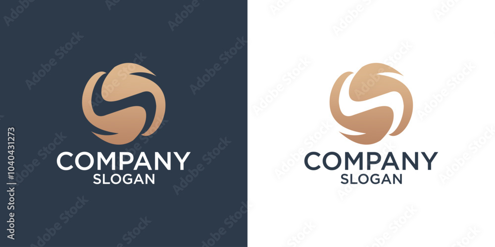 letter s geometric abstract logo design vector letter s geometric abstract logo design vector