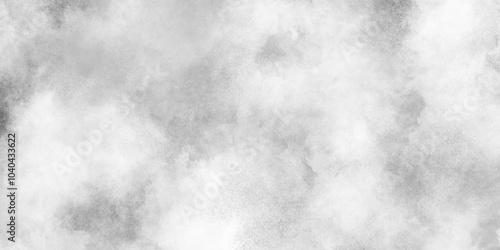 White painted marble texture or grunge, Movement of white smoke on canvas, white and gray aquarelle painted paper textured canvas element with cloudy stains and fogg.