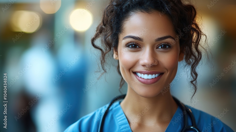 Caring Licensed Practical Nurse with Bright Smile Caring Licensed Practical Nurse with Bright Smile