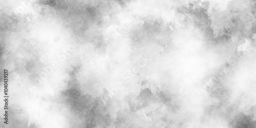 White painted marble texture or grunge, Movement of white smoke on canvas, white and gray aquarelle painted paper textured canvas element with cloudy stains and fogg.