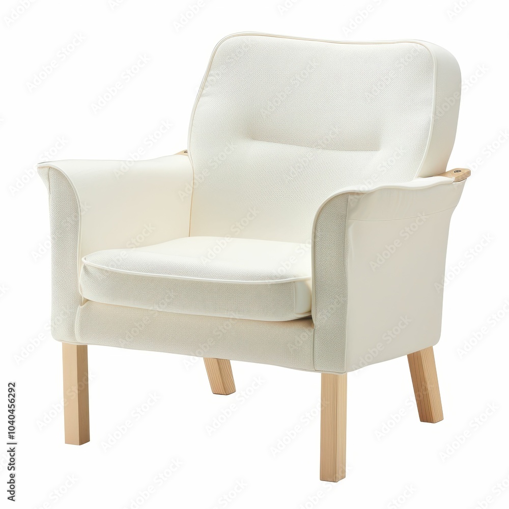 Elegant and stylish white chair perfect for modern living spaces and comfortable relaxation in your home decor Elegant and stylish white chair perfect for modern living spaces and comfortable relaxation in your home decor